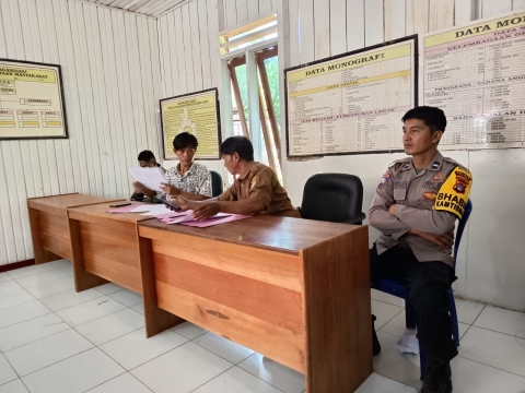 Kegiatan di Hadiri Oleh Babinsa, Kecamatan, Polsek