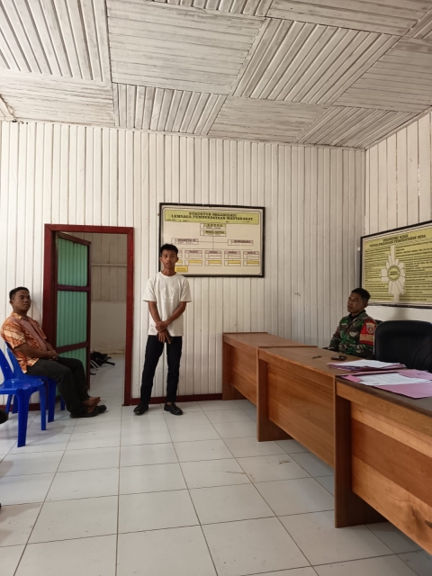 Sambutan Calon Ketua RT 001