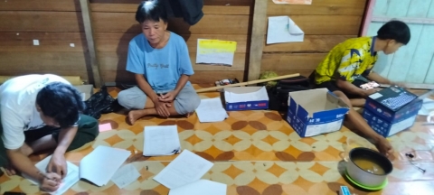 Crosschack Data Individu Bersama tim Kerja Sosial