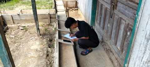 Penggalian Data Desa bersama Tim SpasiaL PRM-AID