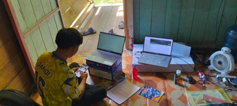 Pengimputan Data Kuesioner Bersama Tim PRM-AID