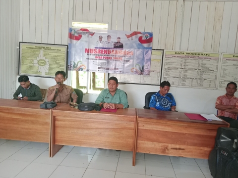 SAMBUTAN KEPALA DESA PUNAN MIRAU