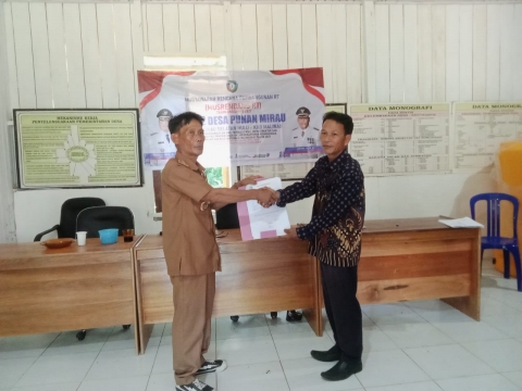 PENYERAHAN HASIL MUSRENBANG RT 02