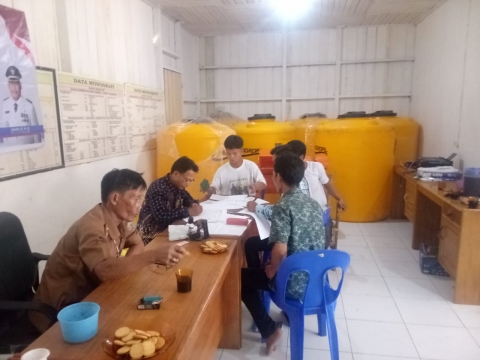 KERJASAMA DALAM MENGISI BERKAS MUSRENBANG RT