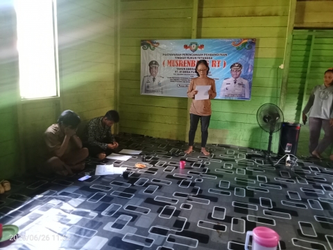 PEMBACAAN HASIL MUSRENBANG RT 01