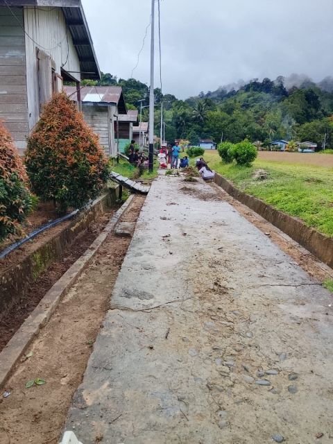 LINGKUNGAN SETELAH DI BERSIHKAN