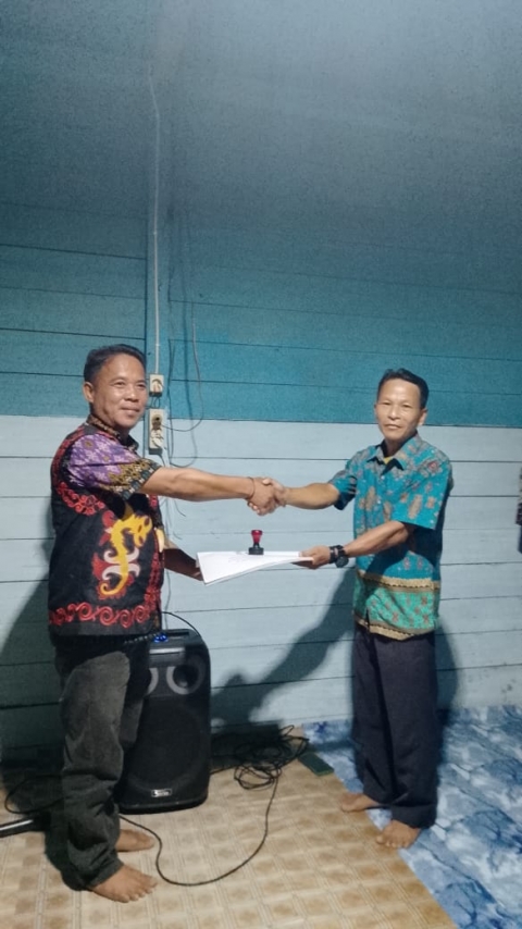 Ketua RT Lama dan RT Baru